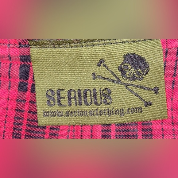 Sexy Micro Red & Black ❤️🖤 Plaid Pleated Skirt Vintage “Rare” Size Small - Picture 6 of 6